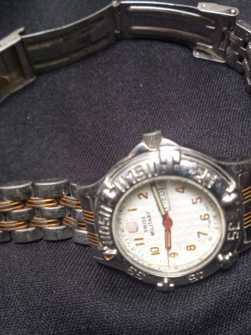 Swiss Military Two-Tone Stainless Steel Wristwatch